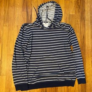 On the Byas Striped Hoodie